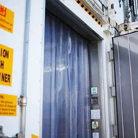 sliding strip curtains