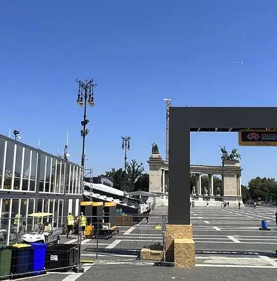 Office Containers for World Athletics Championship in Budapest