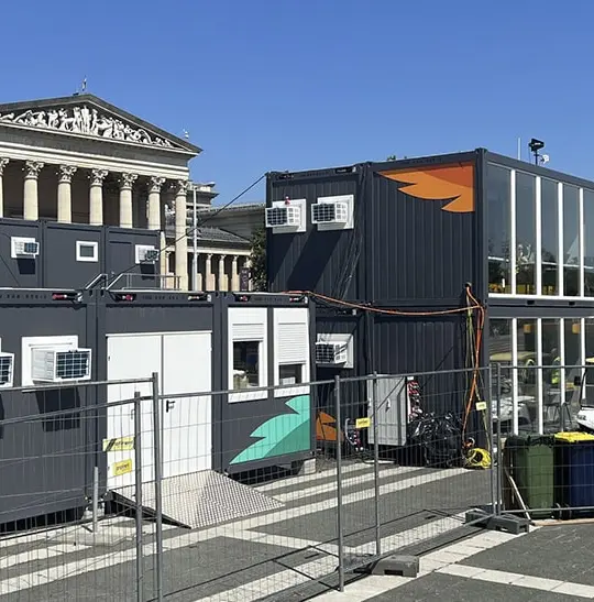 Office Containers for World Athletics Championship in Budapest