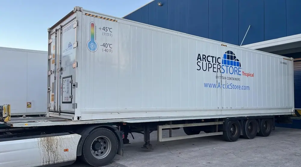 ArcticStore refrigerated containers for hire