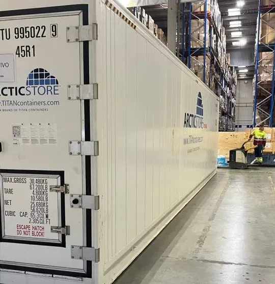 ArcticStore refrigerated containers for hire
