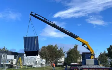 TITAN containers supporting DIY SOS Ireland